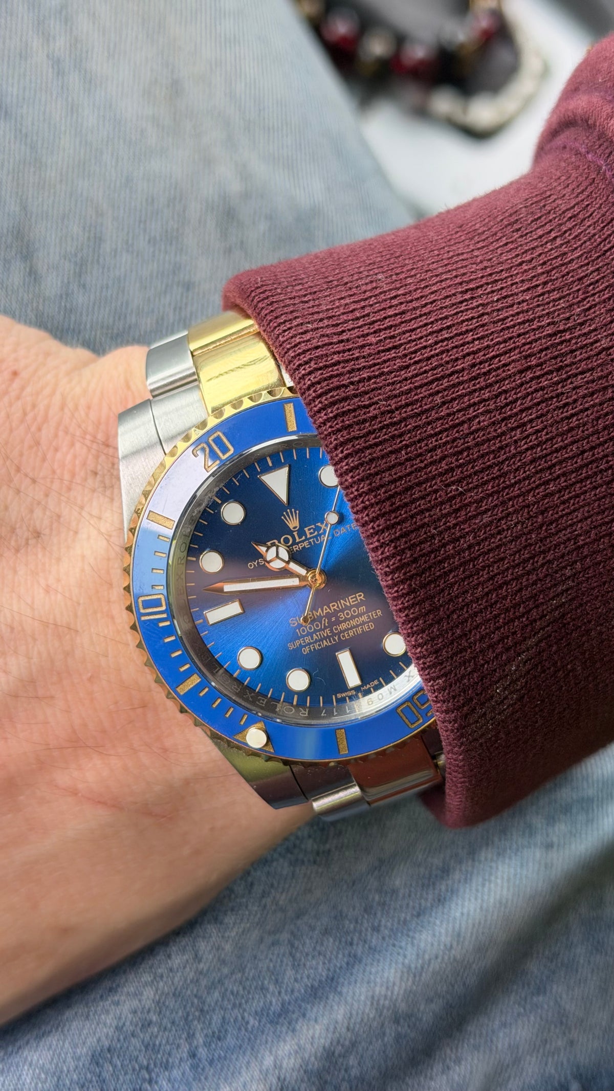 Rolex Submariner “Bluesey” 1:1